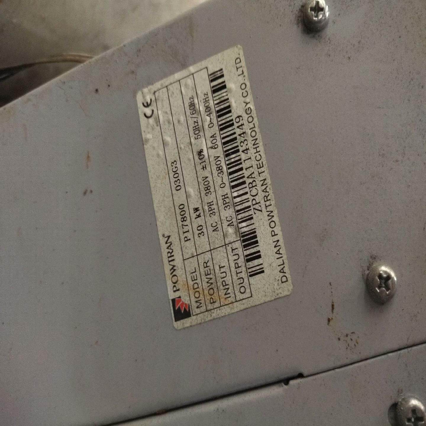 （设备配件） kw 普传30变频器拆机PI7800030 G3 -