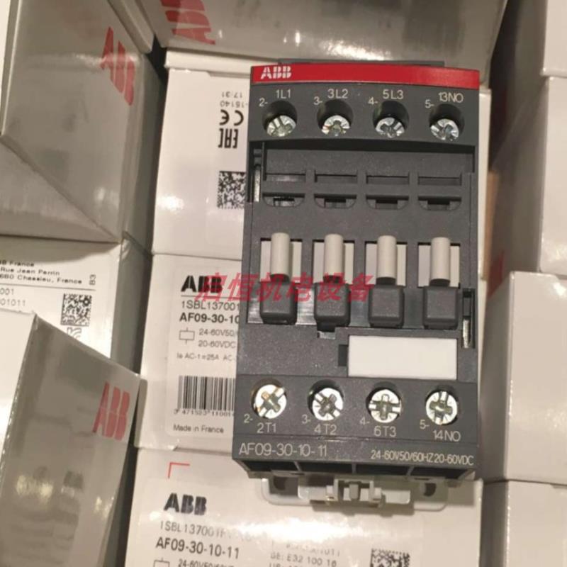 ABB三极接触器 AF09-30-10-11 24-60V 50-60Hz AC/DC