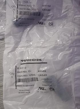 图尔克连接器 B 8141-0全新正品 7个议价