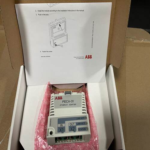 FECA-01 全新ABB变频器通讯模块 老款型号货，实