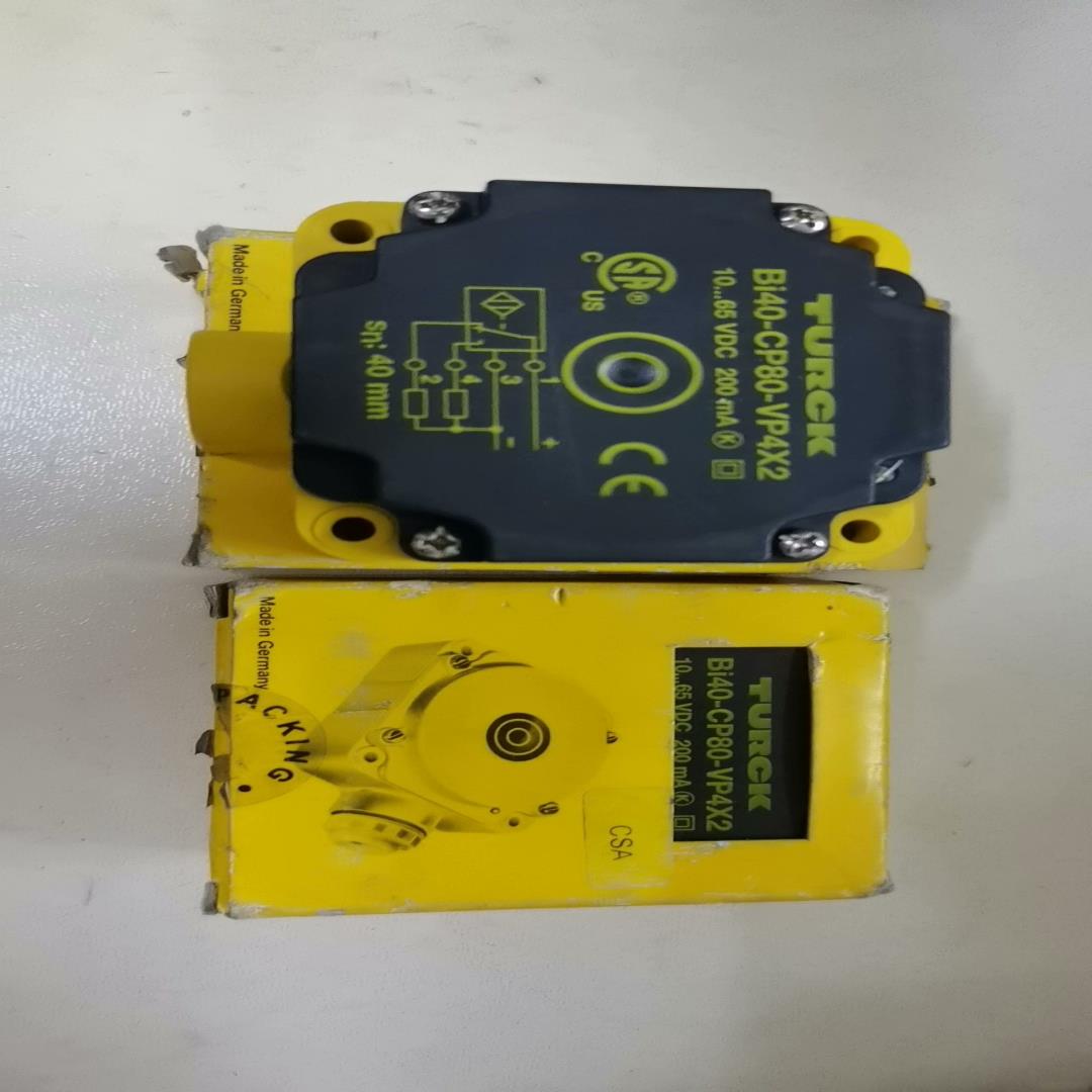 图尔克接近开关  BI40-CP80-VP4X2 全新原装正