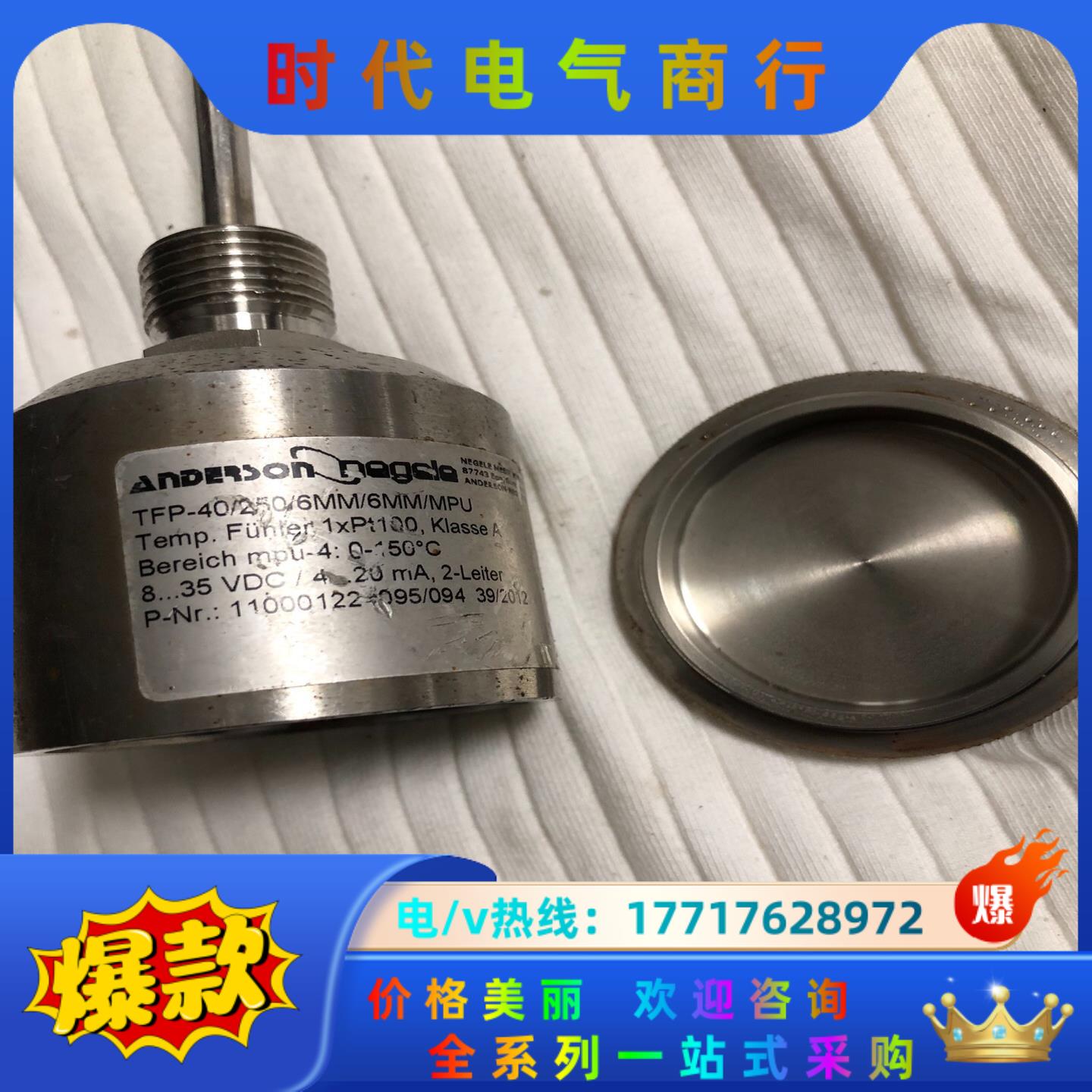 耐格ANDERSON-NEGELE温度传感器TFP-40/2