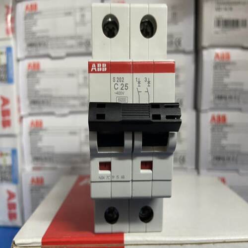 ABB微型断路器 S202-C25 2P 25A议价