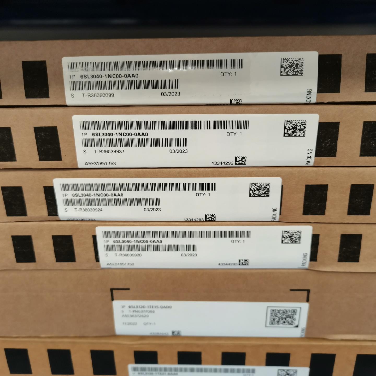 （设备配件）保内未拆封西门子NX10.3伺服接口模块6SL3040-1N