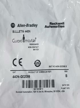 440N-G02044 罗克韦尔非接触式开关~议价