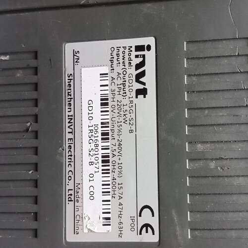 议~#变频器英威腾GD10-1R5G-S2-B220v15