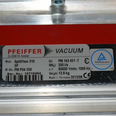 SplitPlow3103P德国普发PFEIFFER真空