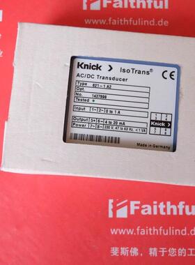 Knick 621-1 A2 科伲可全新信号变送模块 AC/