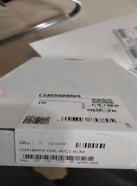 【汇生】菲尼克斯 1213730 CRIMPFOX-RCI 6-M【议价】
