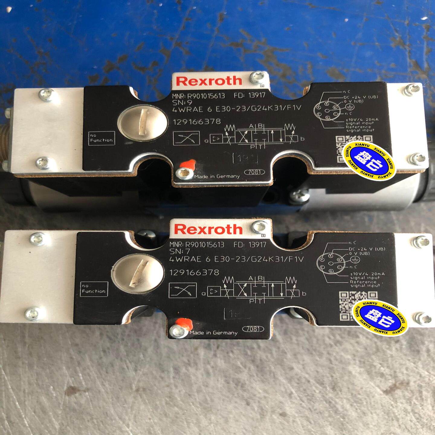 力士乐比例阀R901015613  4WRAE6E30-23