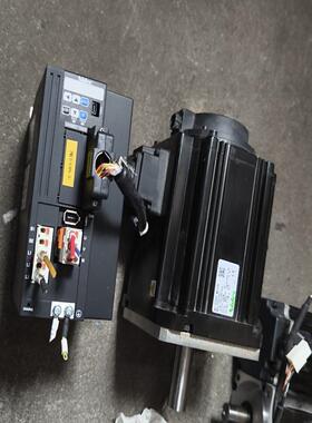 （设备配件）三协DA26B23，高惯量伺服电机。成色9成新。有线。