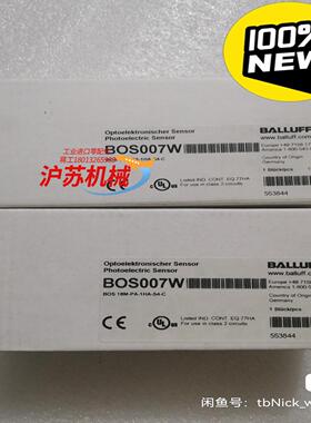 BALLUFF巴鲁夫 BOS007W BOS 18M-PA-