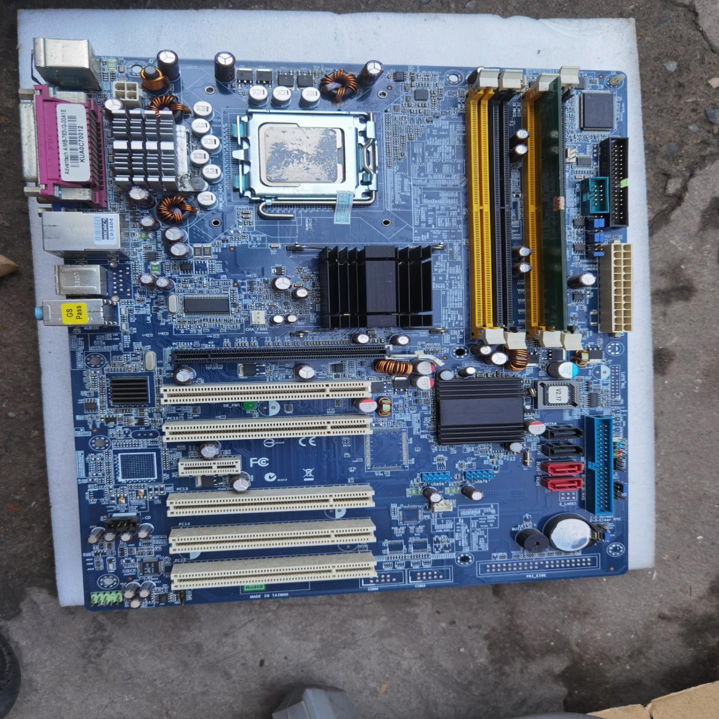 研华763VG工业工控机主板。IMBA-763VG  IMB