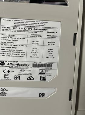 （设备配件）AB power FIEX735 20F11n一台