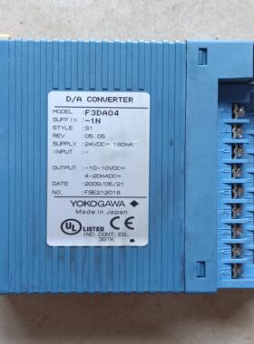 （设备配件）YOKOGAWA 横河F3DA04-1N 实物拍摄议价