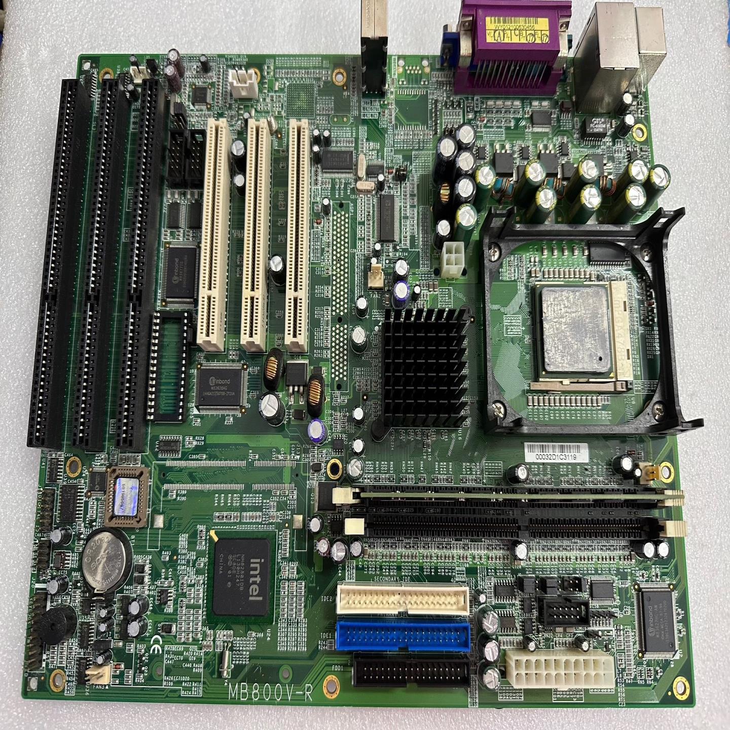 广积MB800V-R 工控主板带3条ISA工控机母板送CPU