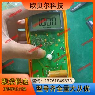 福禄克fluke107主板可以开机，其他看图片，测试各档位正