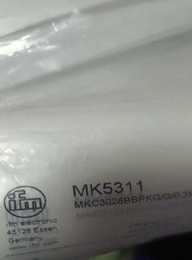 [德峰]易福门 ifm  mk5100  MK5314 MK5100