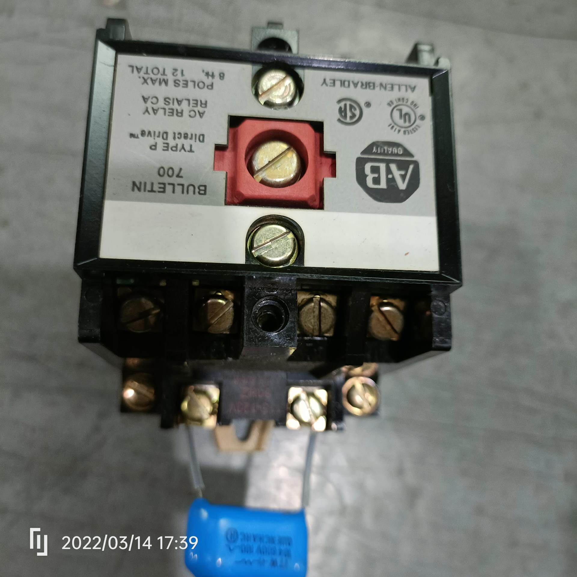 AB接触器700-P400A1 线圈电压110V