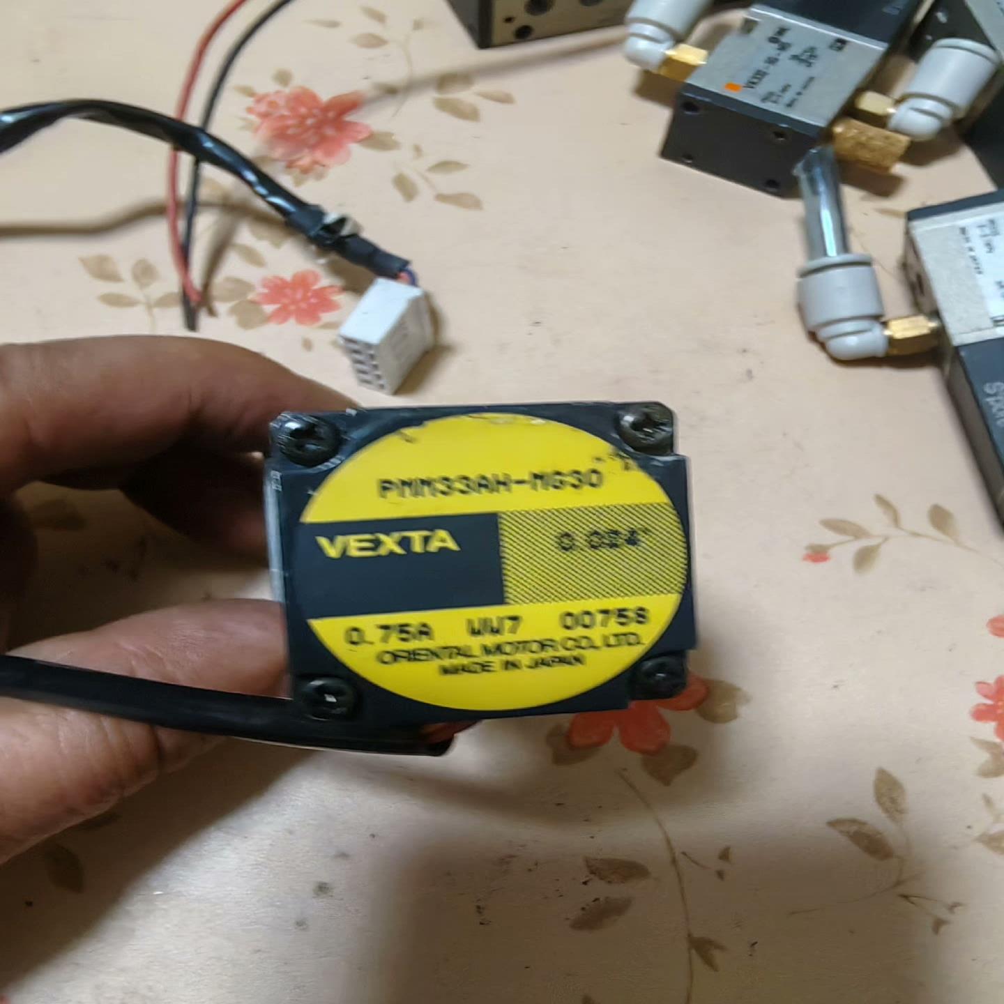 （设备配件）VEXTA东方步进电机 PMM33AH-MG30拆机件实物拍