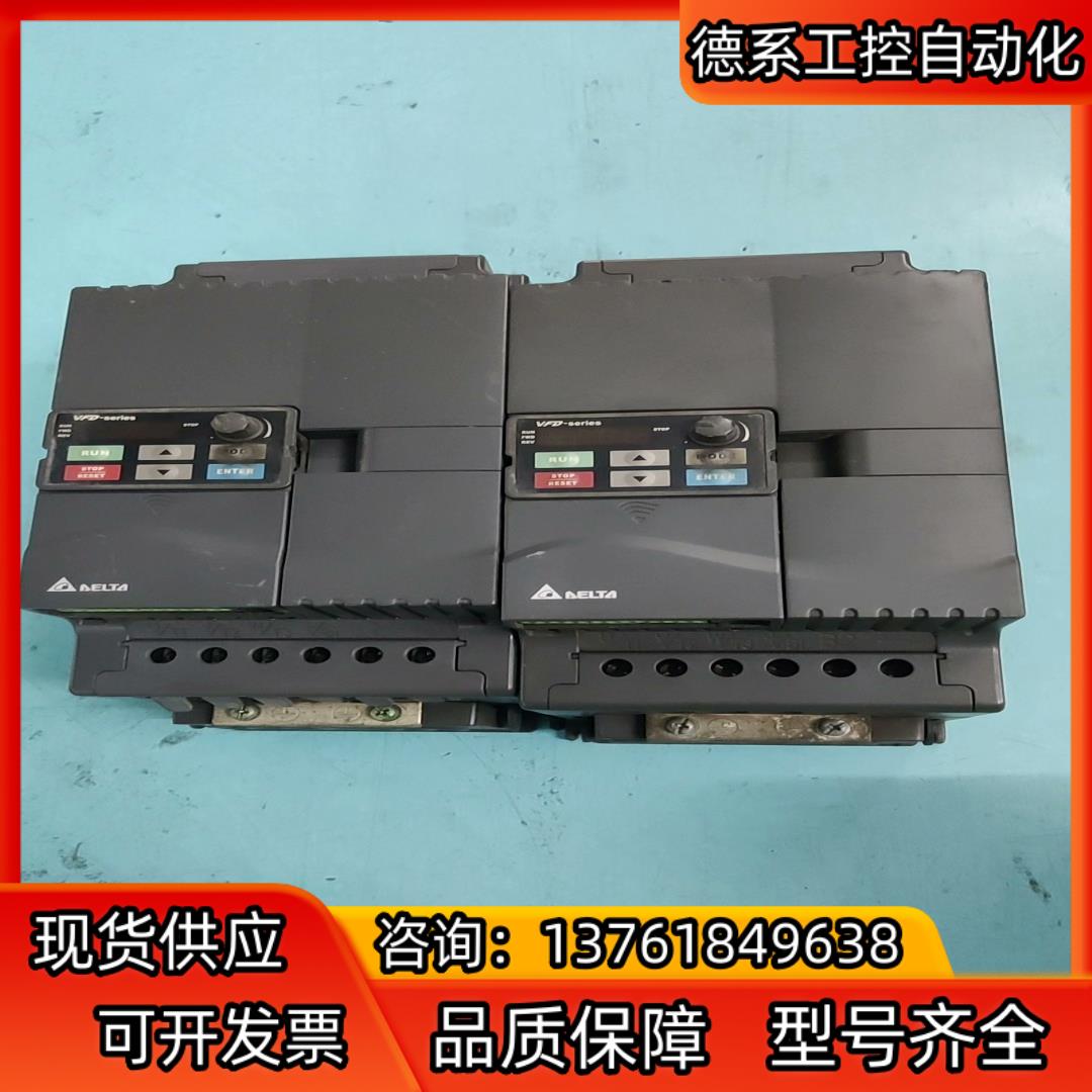 台达变频器VFD075E43A 7.5KW正品，功能完好