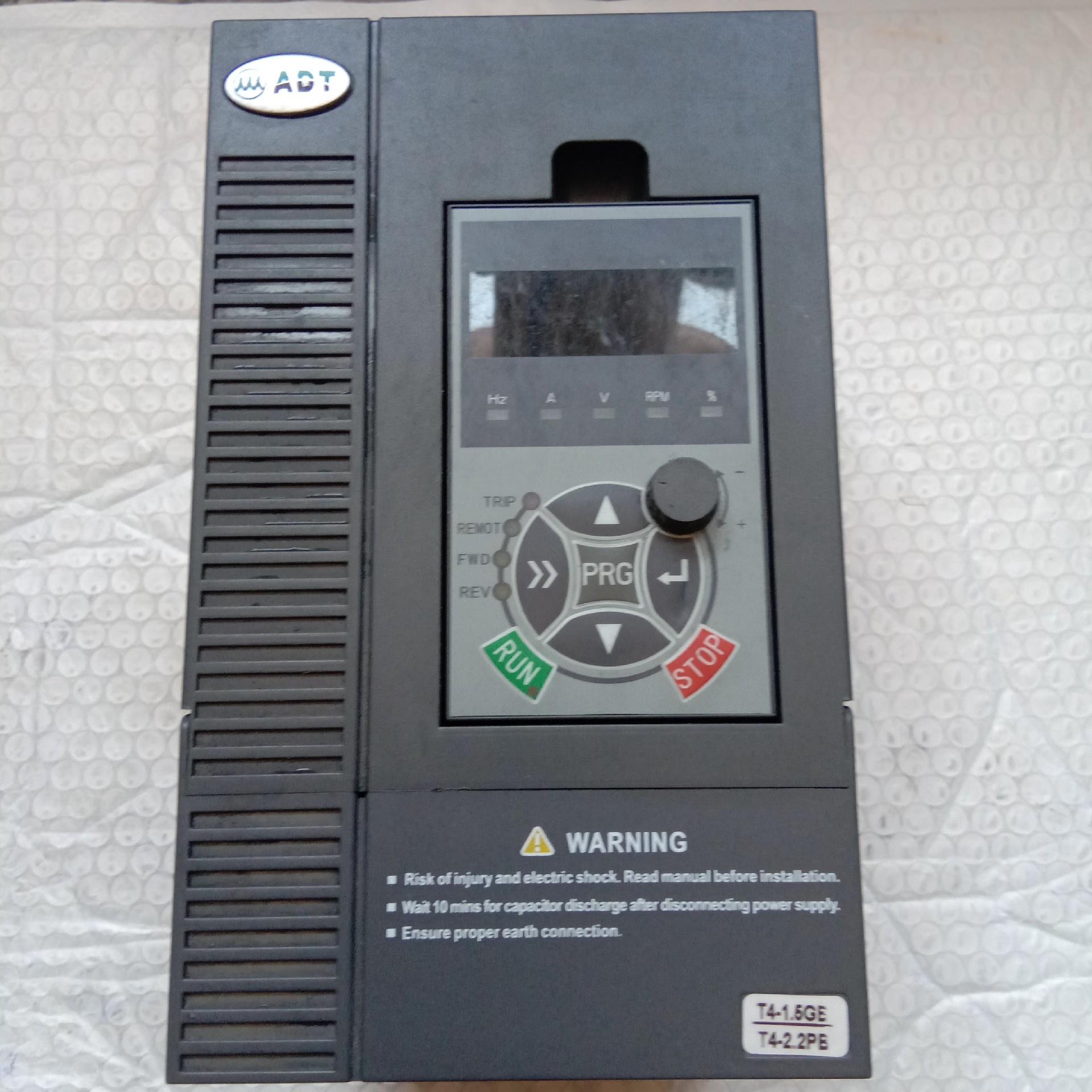 拆机澳地特变频器AD200－T41R5GB/2R2PB-S，