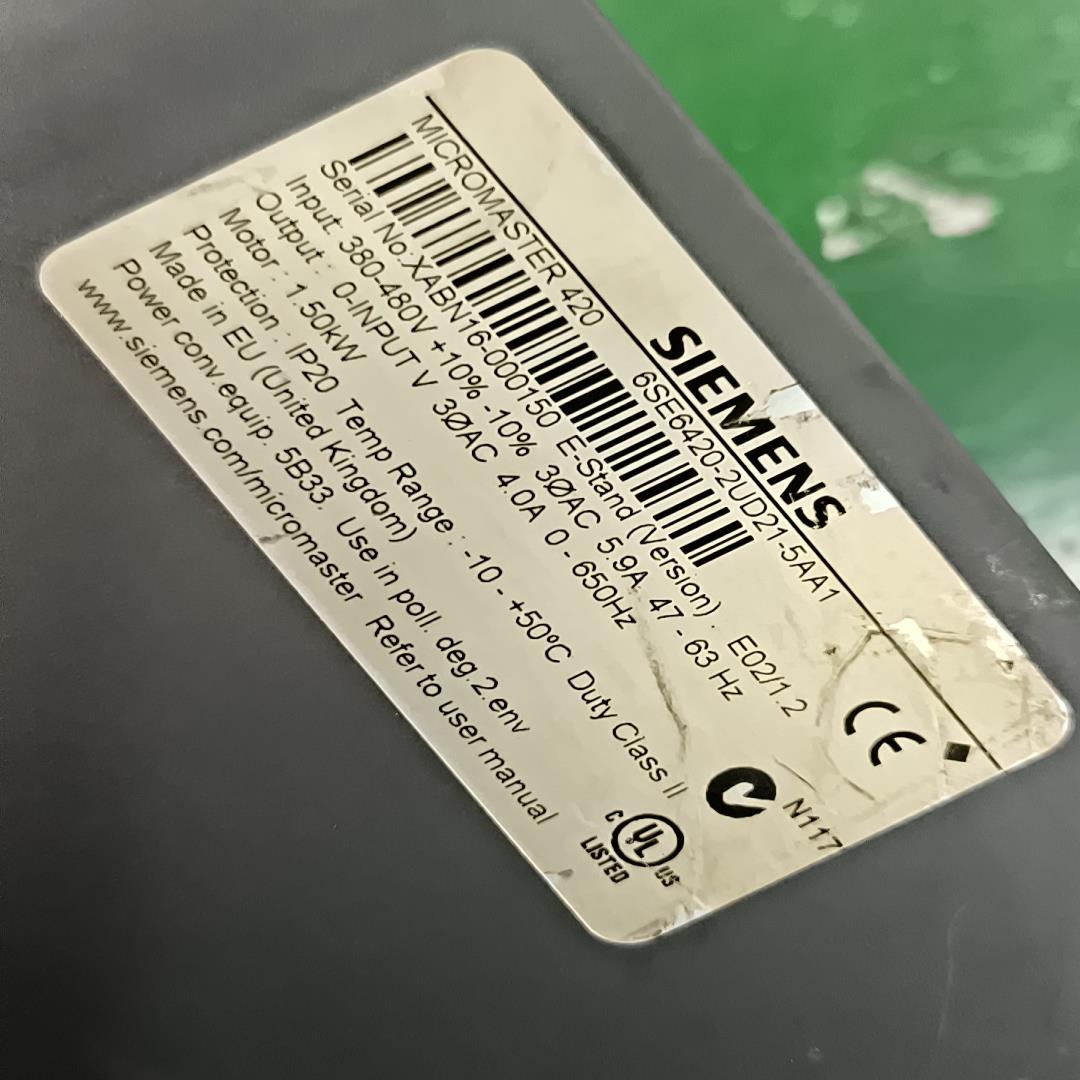 变频器6SE6420-2UD21-5AA1（憨憨电子）