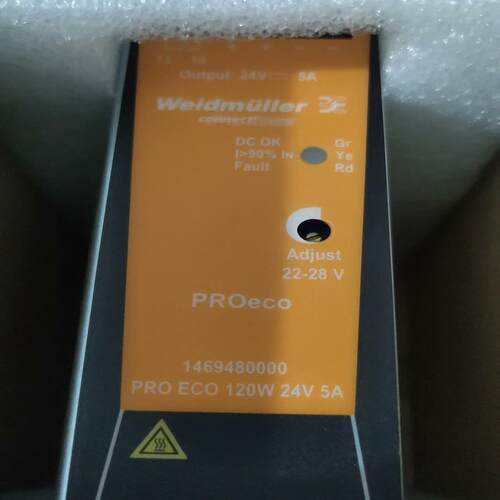 全新正品魏德米勒开关电源PRO eco 120W 24V 5
