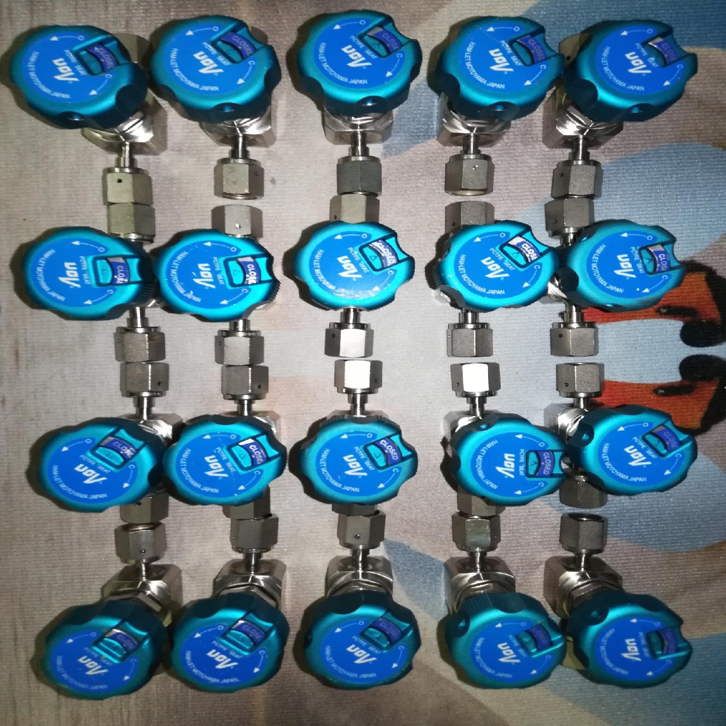 拆机哈姆雷特高压手动隔膜阀，1/4FVCR，316L材质，H