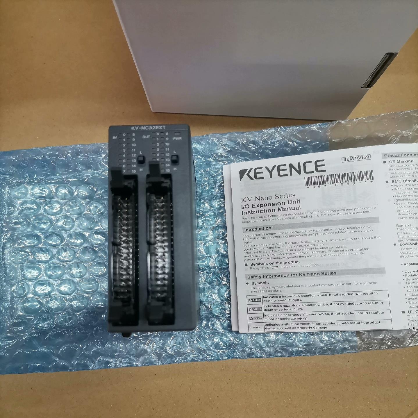 基恩士KV-NC32EXT模块全新原装正品，里外编号一致