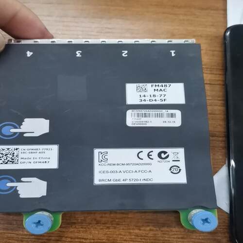 DELL FM487 四口千兆网卡