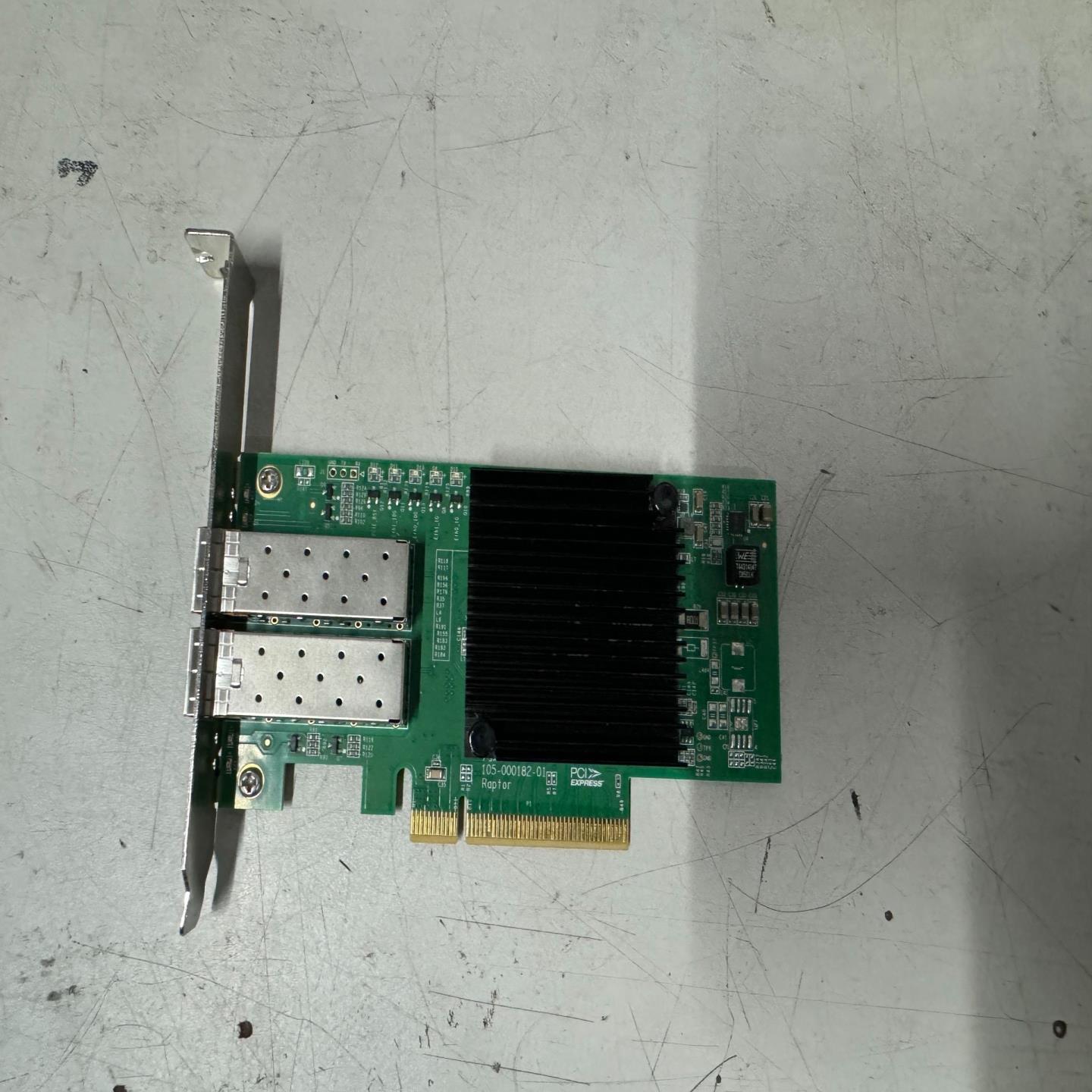 （设备配件）网讯 RP1000P2SFP 双口万兆网卡 成色如图 需要联