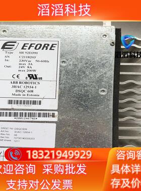 现货ABB  机器人  控制电源 SR 92D390