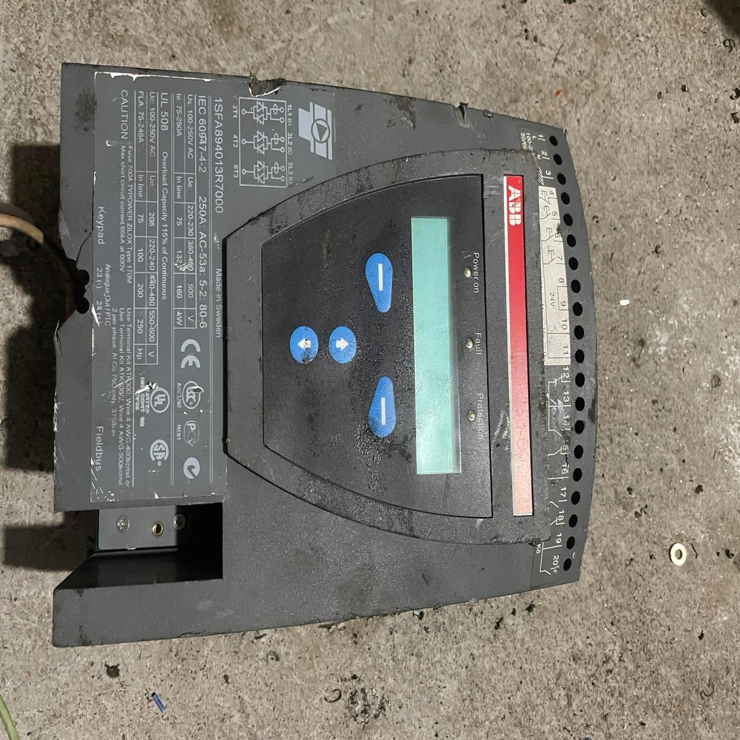 ABB软起动PST250-600垃圾成色配件价出