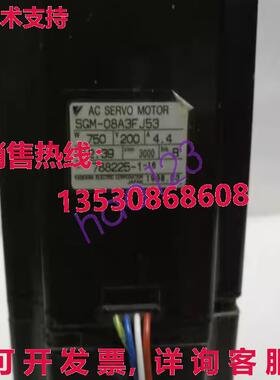 供应原装安川伺服电机SGM-08A3FJ53/