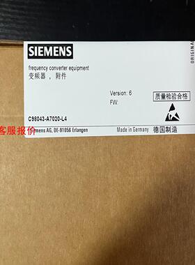 【环球】C98043-A7020-L4,  6RY1703-1HD0