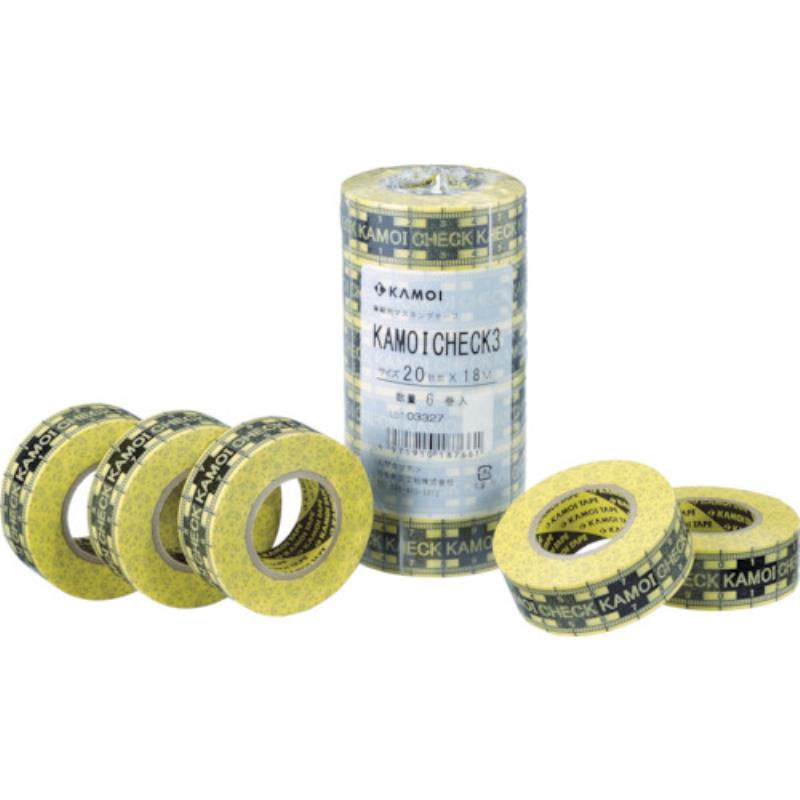 KAMOI 胶带 CHECK3JAN-20/SB246JAN-18 20MMX18M/18MMX18M