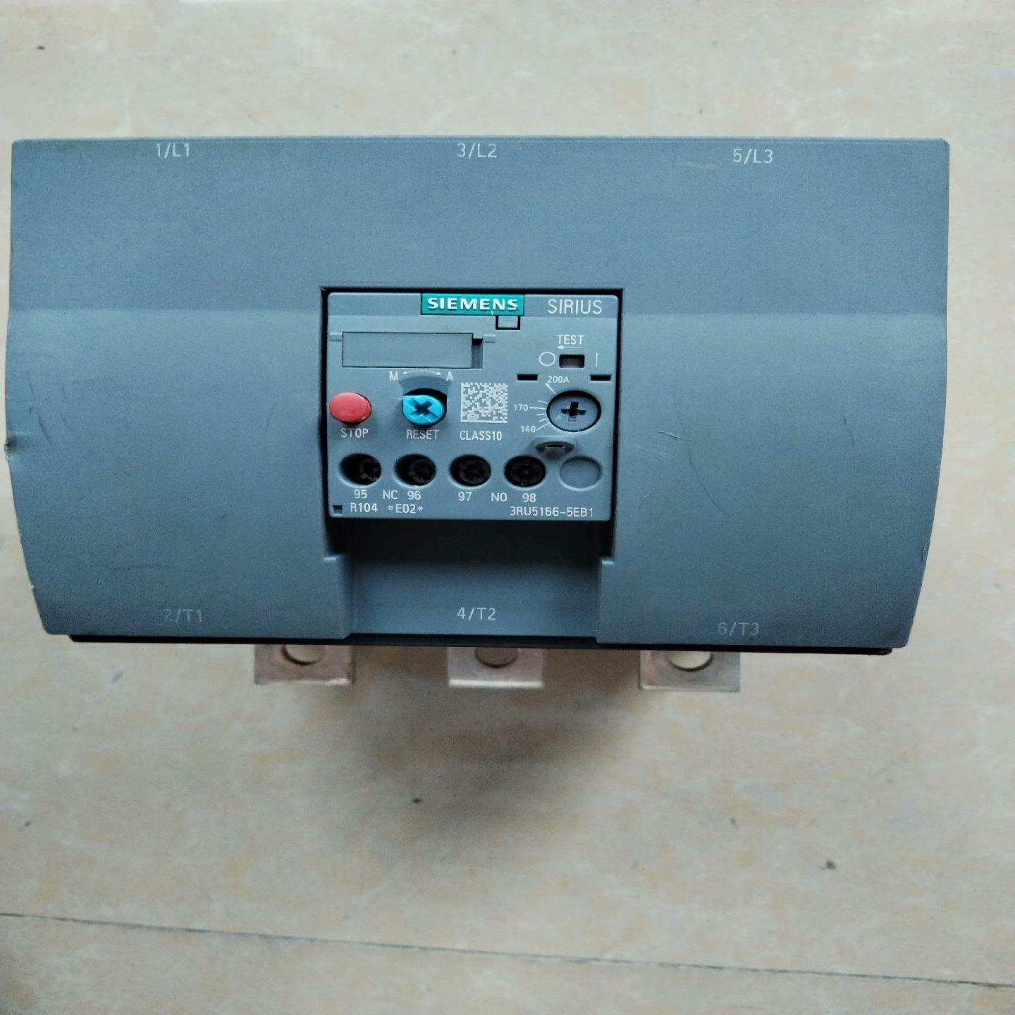 [德峰]西门子 热过载继电器3RU5166-5EB1 ，拆机件实物图
