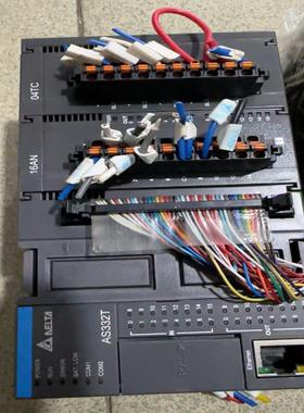 台达PLCAS332T-A功能正常，品相不错，