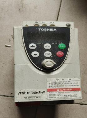 {莱茵电子商行}东芝变频器 VFNC1S-2004P-W 1PH- 200V