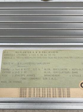 【汇生】法国SiDEL西得乐相率调控器 TE300（40A）实图拍摄【议价