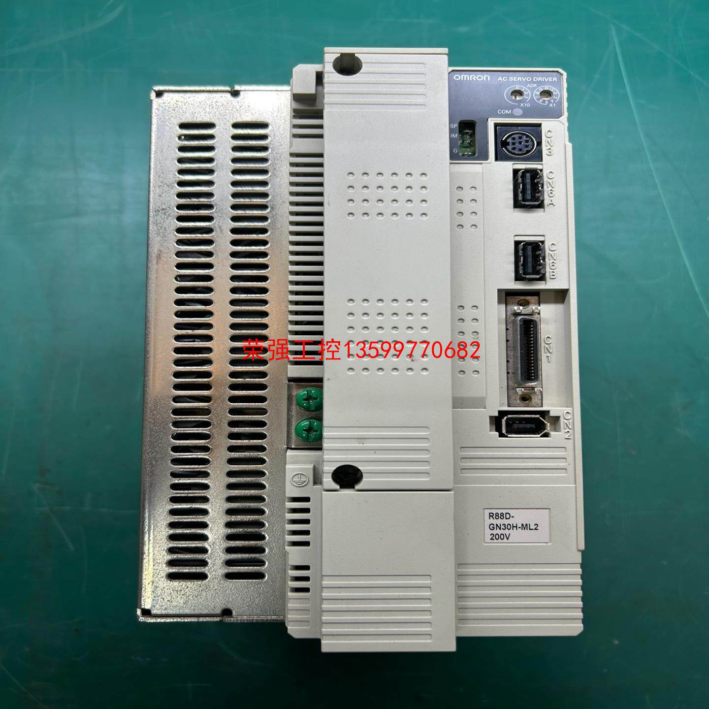 【荣强工控】欧姆龙伺服3KW驱动器：R88D-GN30H-ML2