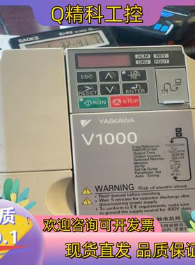 现货安川变频器CIMR-VB4A0004BBA成色很漂亮