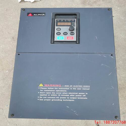【非标价】阿尔法7000e变频器，功率18.5kw/22kw，已通电试