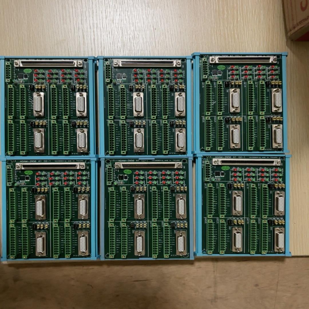 6个ADAM-3956运动控制卡接线端子台，处理，售出不