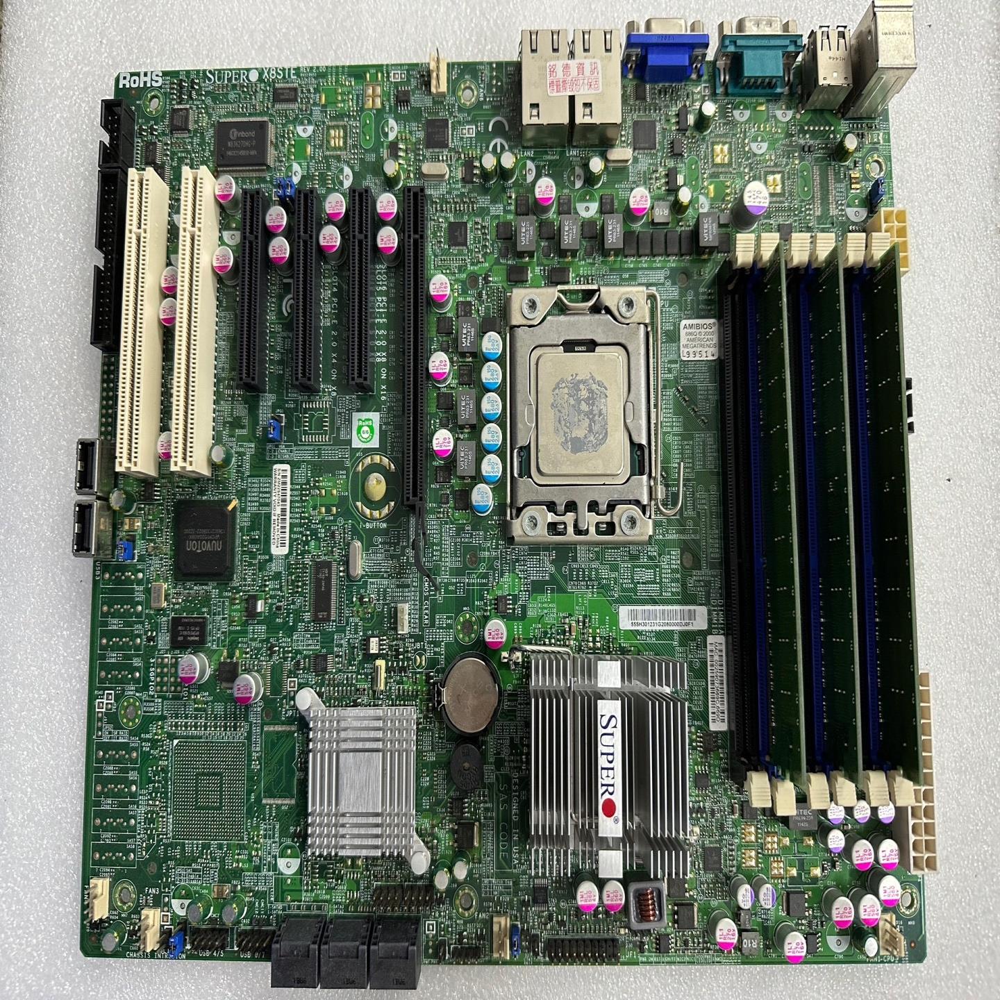 超微服务器主板SUPER X8ste REV2.0现货