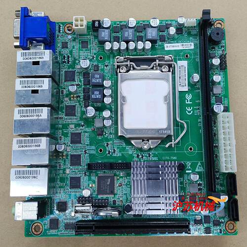 EITX-7580 工业主板DDR4 支持I5 I7六代七代