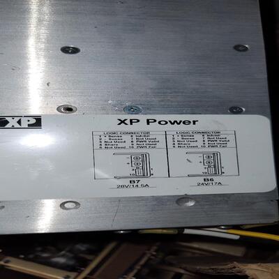 （设备配件）XP POWER F6B6B7拆机开关电源一台，包好