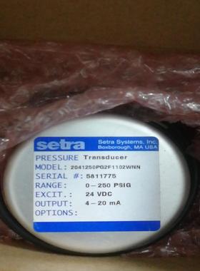 setra西特压力范围0-250psi，24vdc,4-20