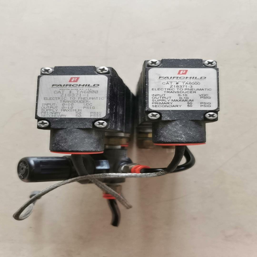FAIRCHILD仙童电气转换器比例阀TA6000，具体